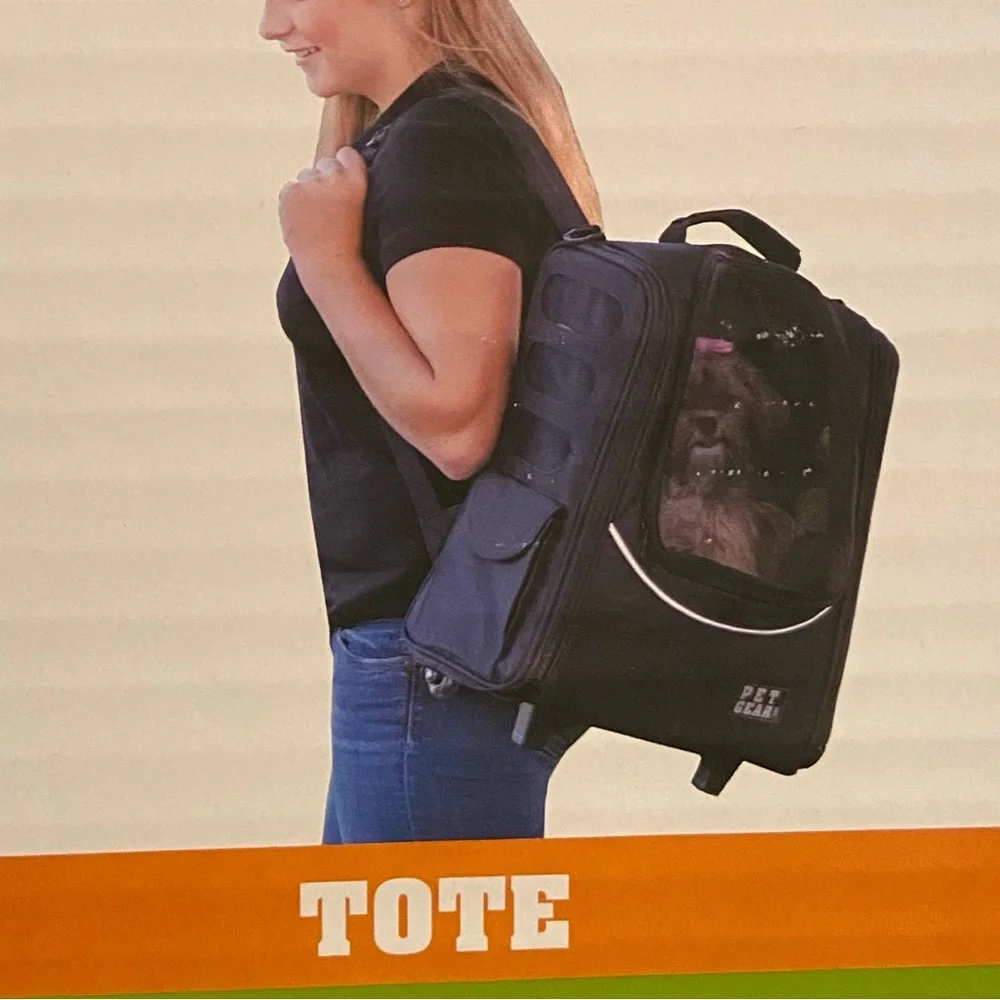 New PET GEAR I-GO2 Backpack & Rolling Carrier